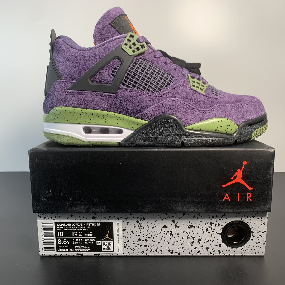 Nike Air Jordan 4 Retro "Canyon Purple"