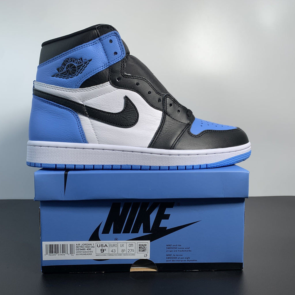 Air Jordan 1 High OG -University Blue- unc toe 