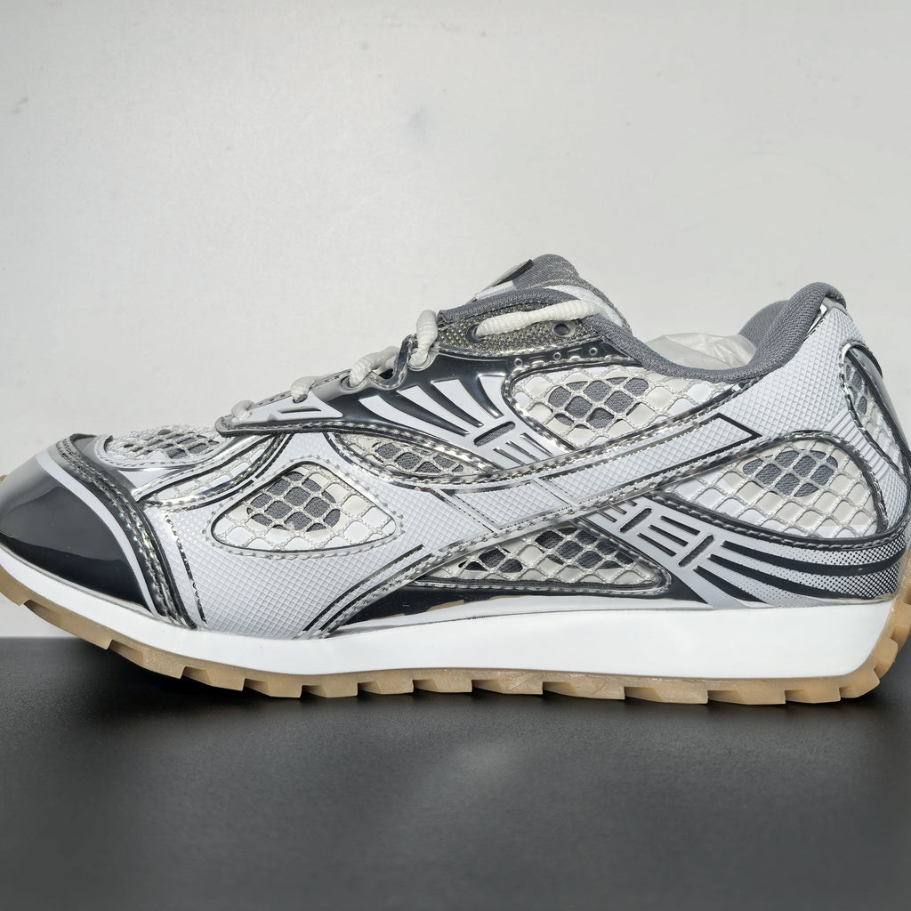 Bottega Veneta Orbit Sneaker ‘Silver White’