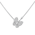 Two Butterfly Necklace