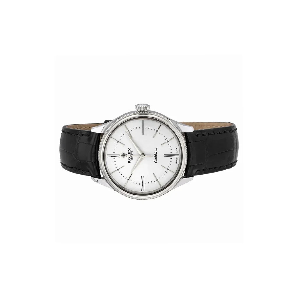 Cellini Time White Dial Automatic Men's 18 Carat  Watch