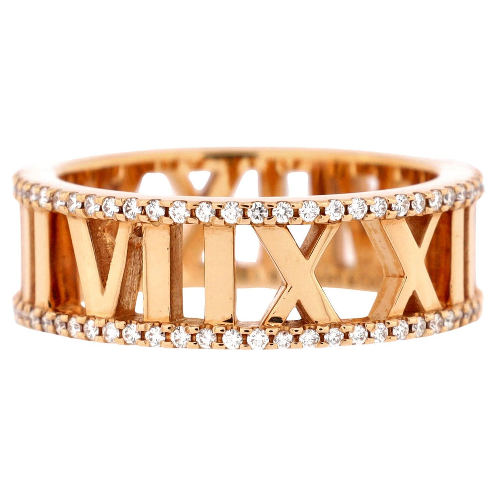 Atlas Roman Numeral Ring