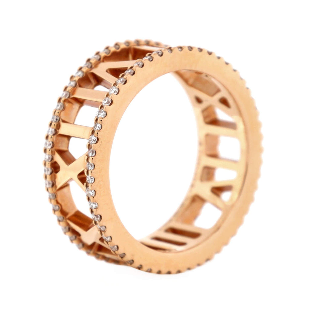 Atlas Roman Numeral Ring