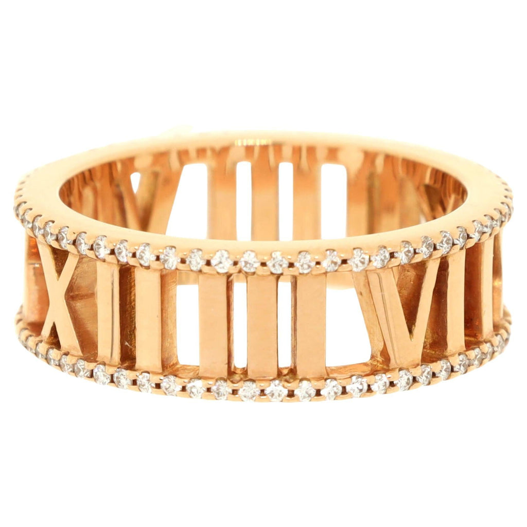 Atlas Roman Numeral Ring