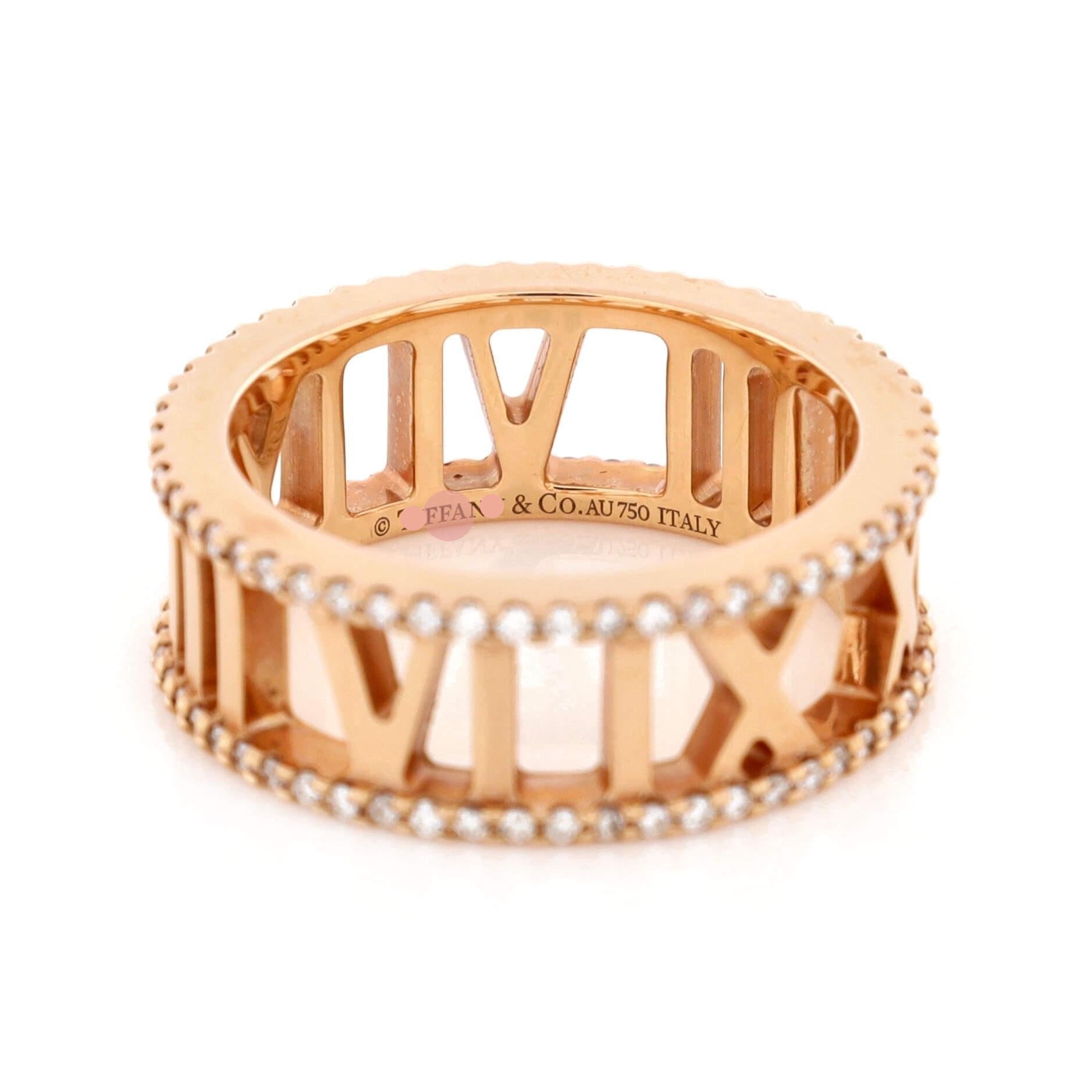 Atlas Roman Numeral Ring