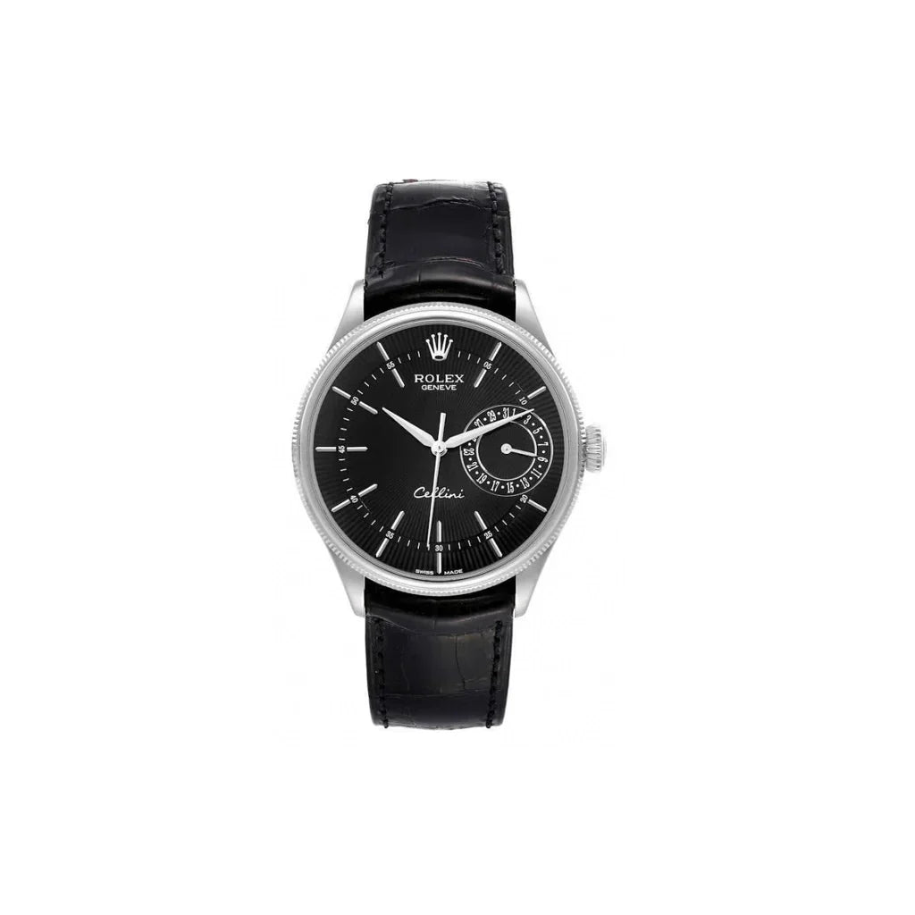 Automatic Mens Watch With Black Dial And Date Display