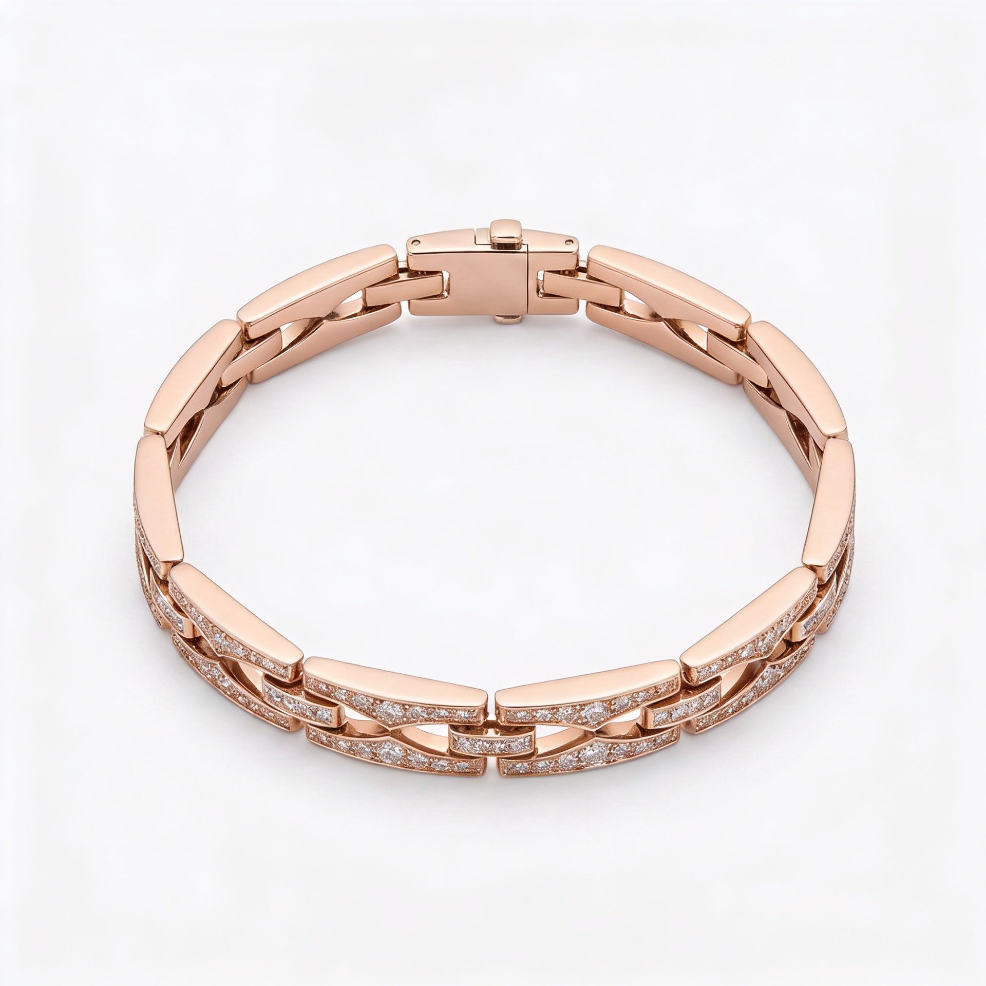 B Zero1 Geometric Link Bracelet