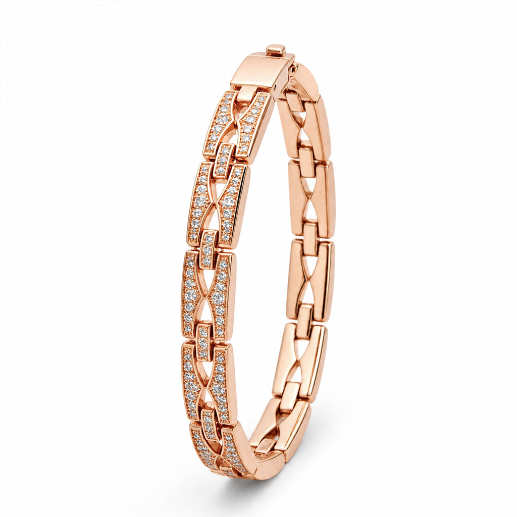 B Zero1 Geometric Link Bracelet