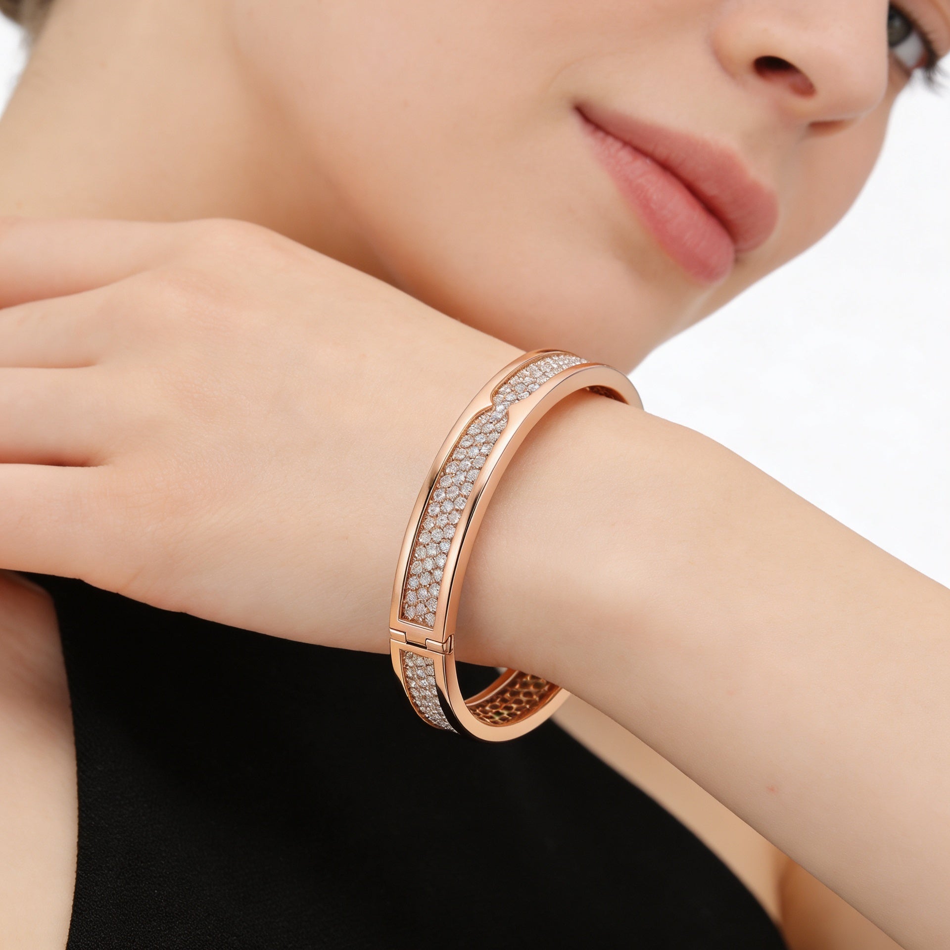B Zero1 Pavé Bangle Bracelet