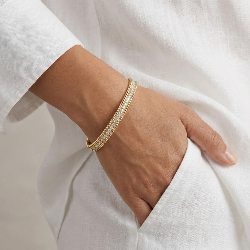 Beaded Row Bracelet