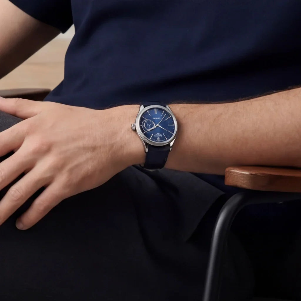Blue Dial Watch For Men
