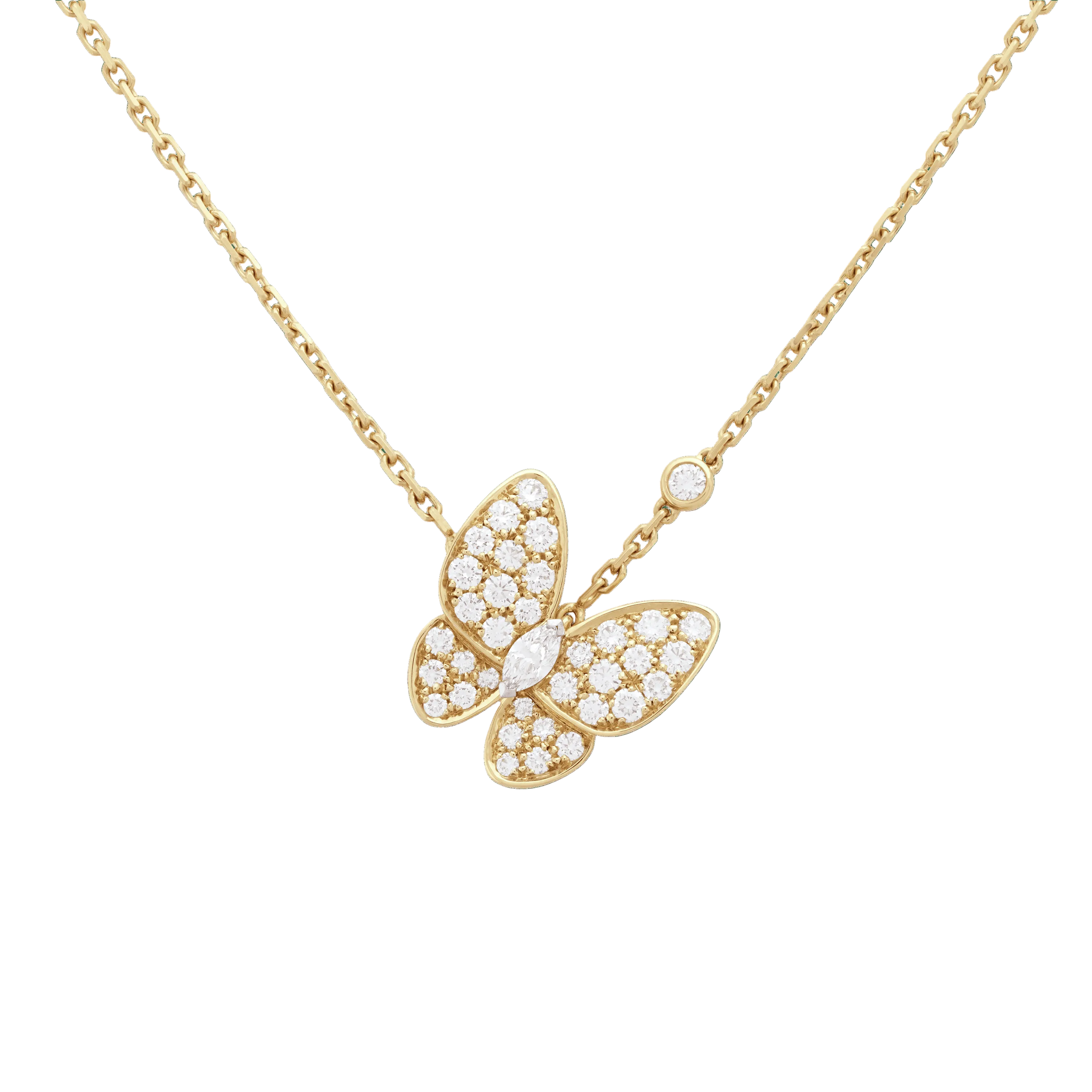 Butterfly Pendant Necklace