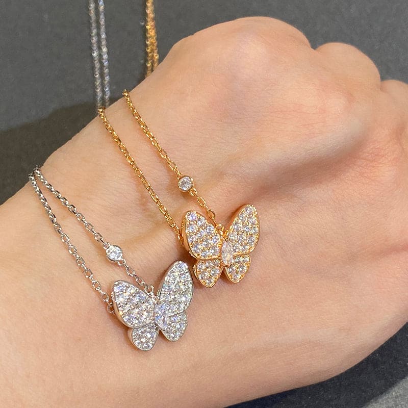 Butterfly Pendant Necklace