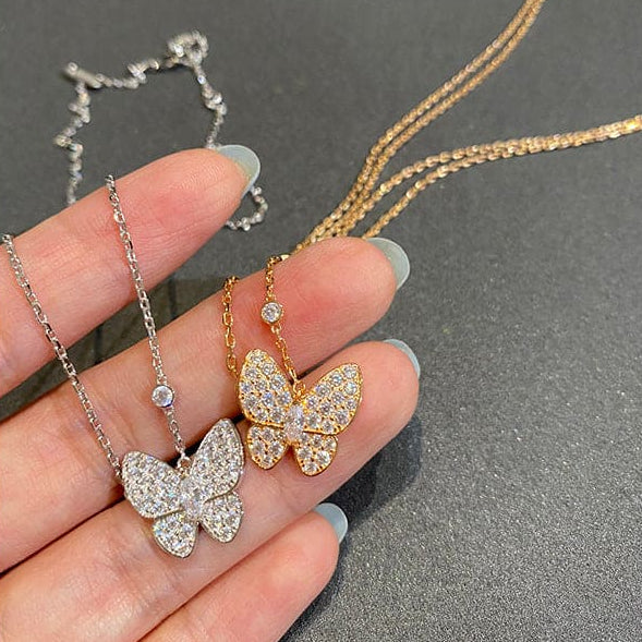 Butterfly Pendant Necklace