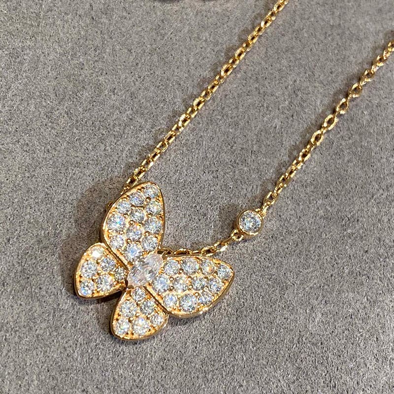 Butterfly Pendant Necklace