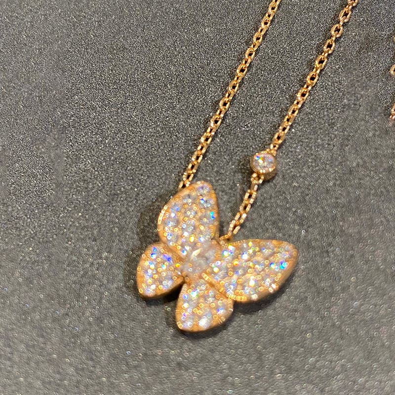 Butterfly Pendant Necklace