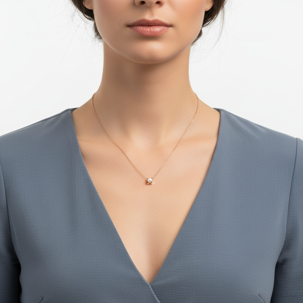 C De Pearl Necklace
