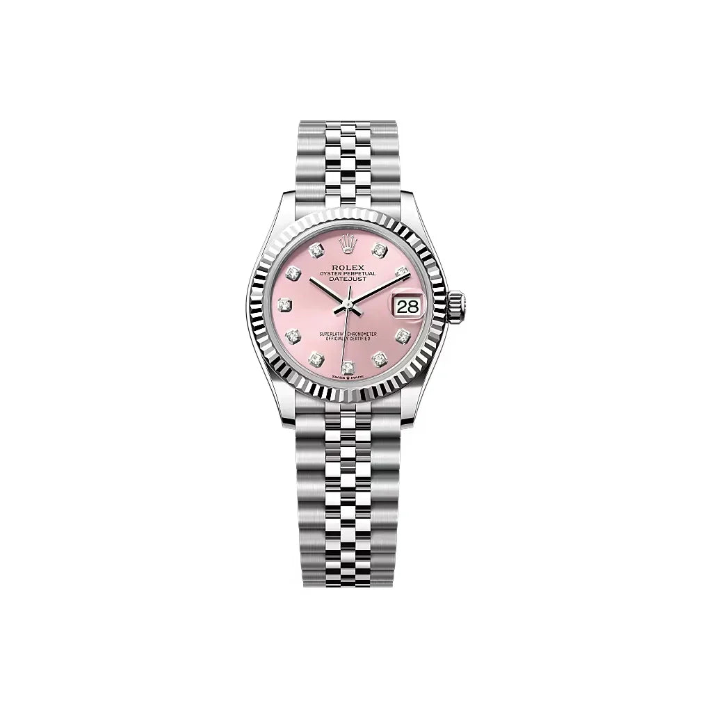 Chronometer Pink Dial Ladies Watch