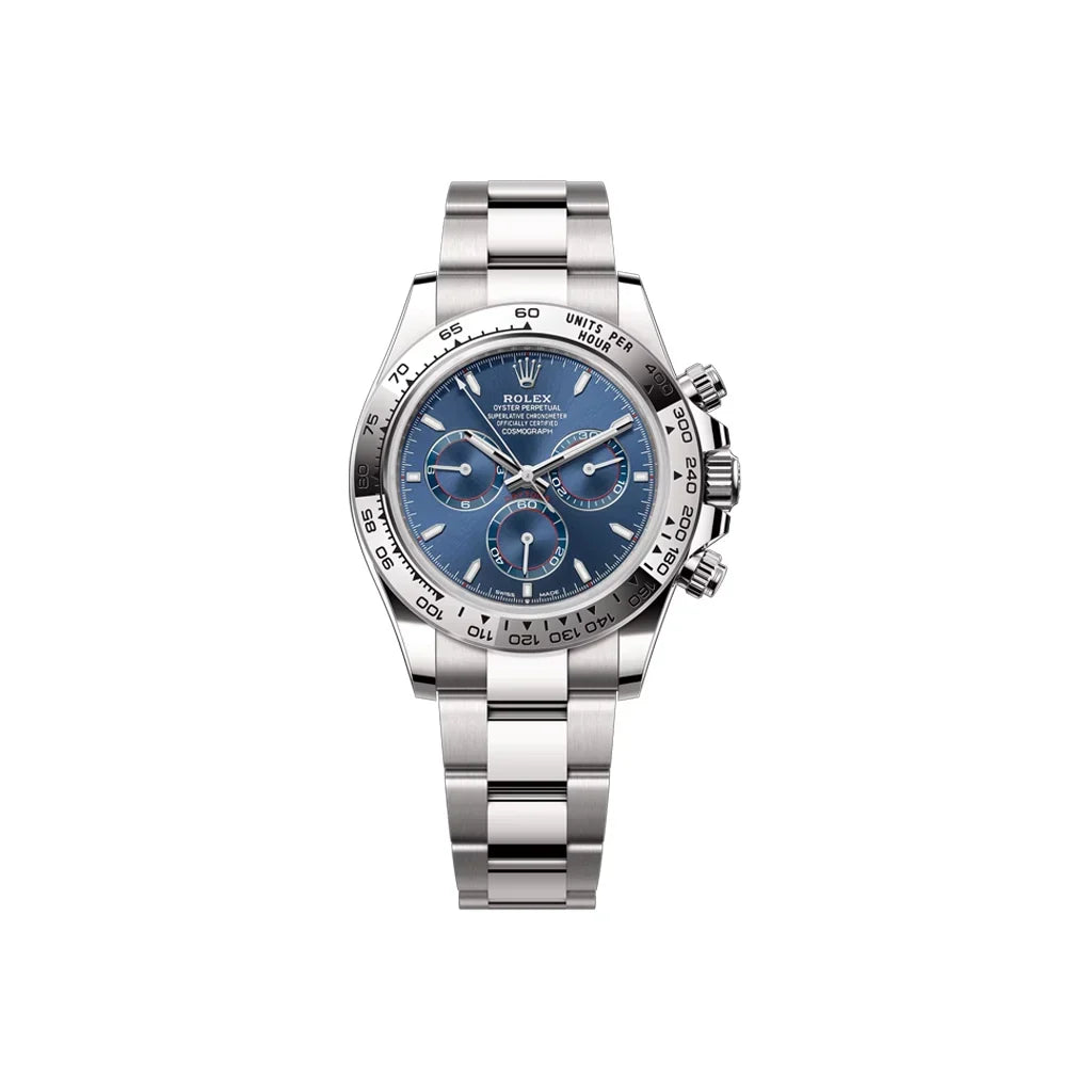 Cosmograph Daytona Blue Dial Oyster Men's Watch
