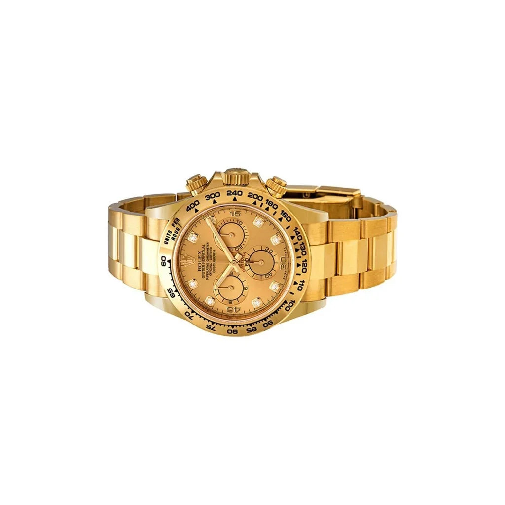 Cosmograph Daytona Champagne Diamond Dial Men's Watch
