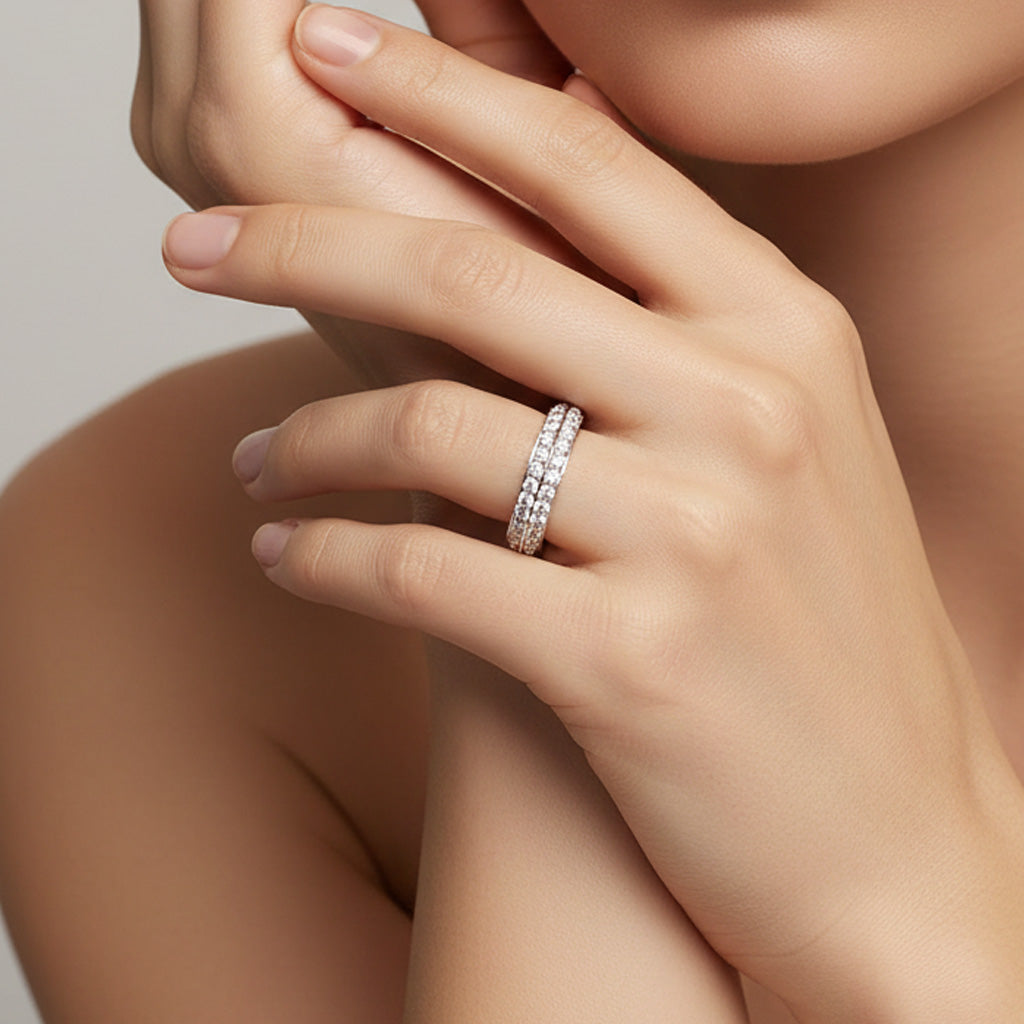 Couture Eternity Wedding Band