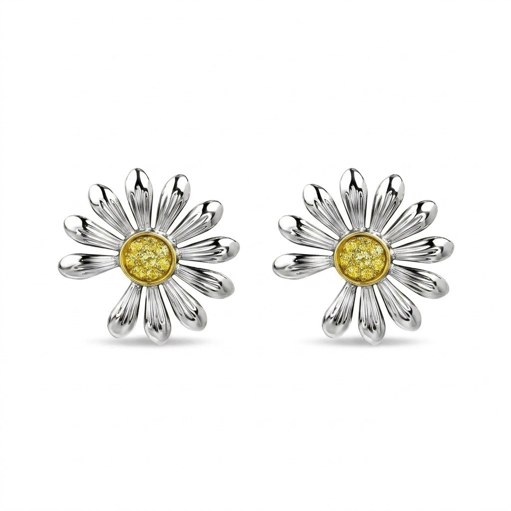 Daisy Bloom Stud Earrings Peaceminusone Inspired