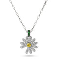 Daisy Pavé Necklace Peaceminusone Inspired