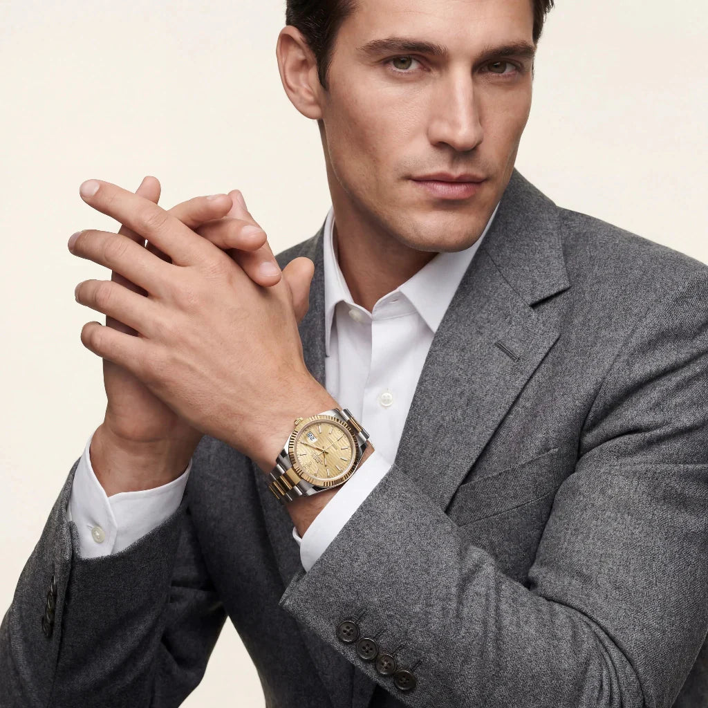 Datejust Automatic Men’s Watch With Fluted Bezel