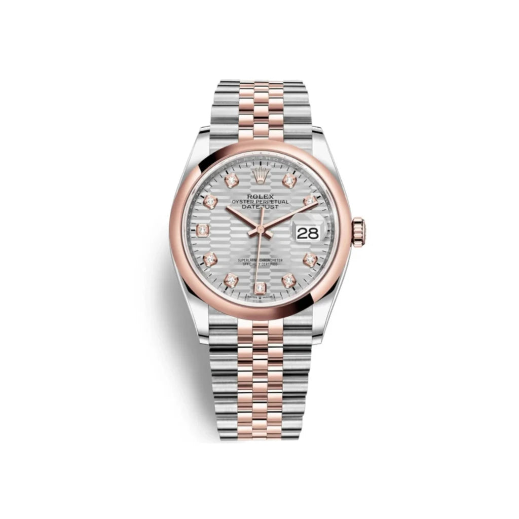 Datejust Automatic Watch With Diamond Index Display