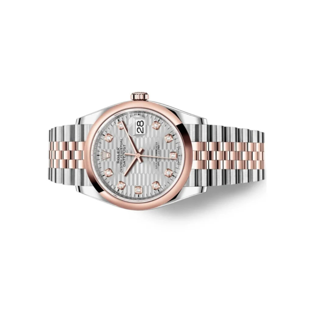 Datejust Automatic Watch With Diamond Index Display