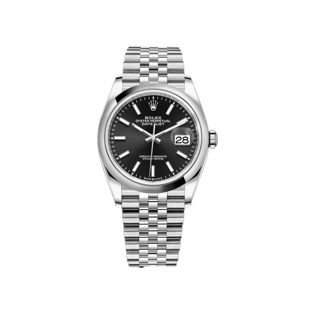 Datejust Automatic Watch With Smooth Domed Bezel