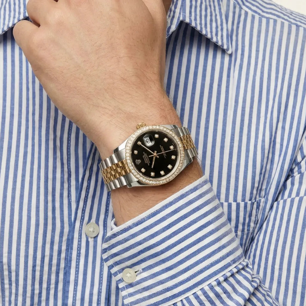 Datejust Dial Steel Watch For Men