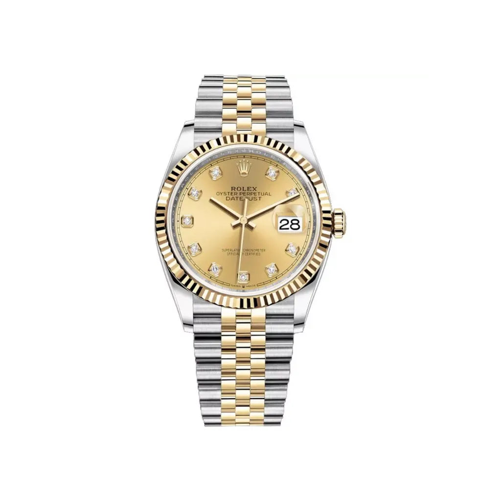 Datejust Mens Watch With Date Display