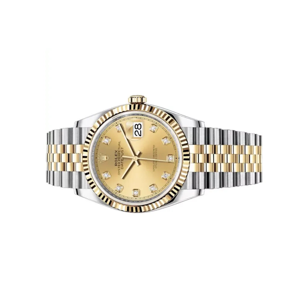 Datejust Mens Watch With Date Display