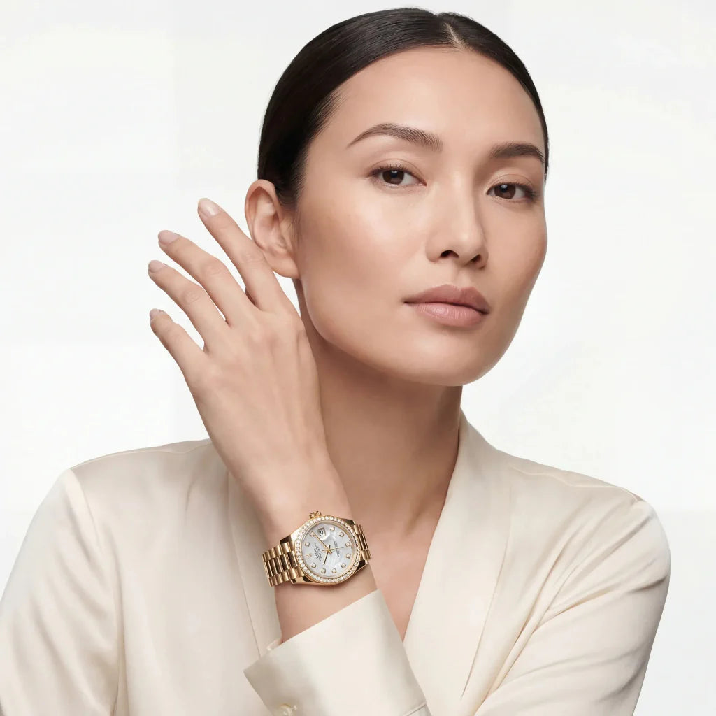 Datejust Mother Of Pearl Dial Automatic Ladies Oyster Watch