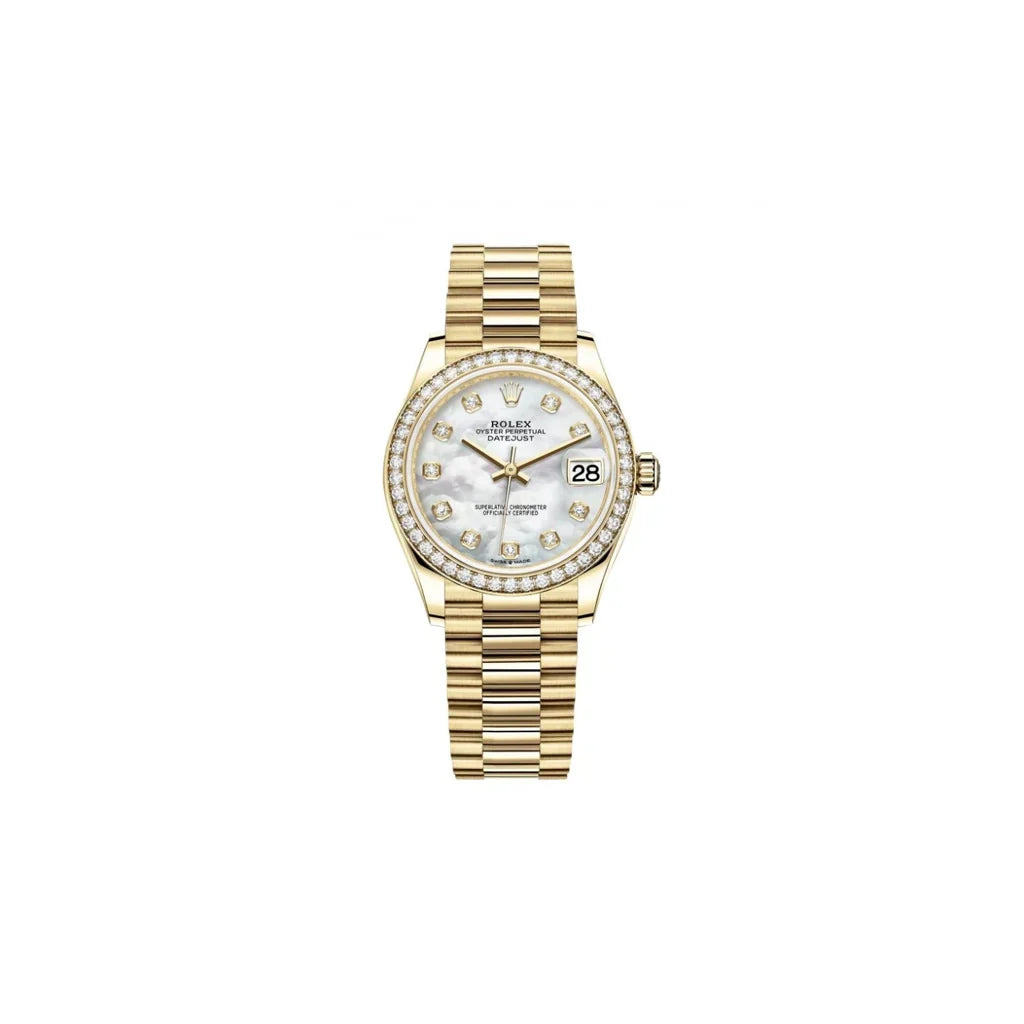 Datejust Mother Of Pearl Diamond Automatic Ladies Watch