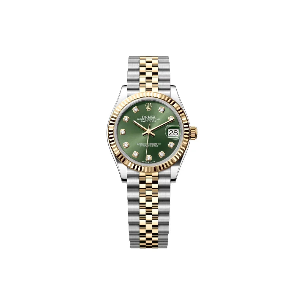 Datejust Olive Green Dial Women's Watch