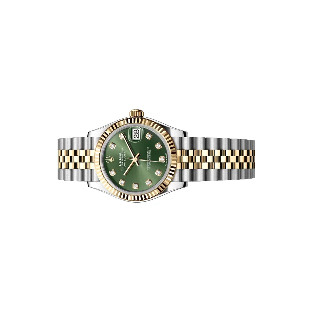Datejust Olive Green Dial Women's Watch