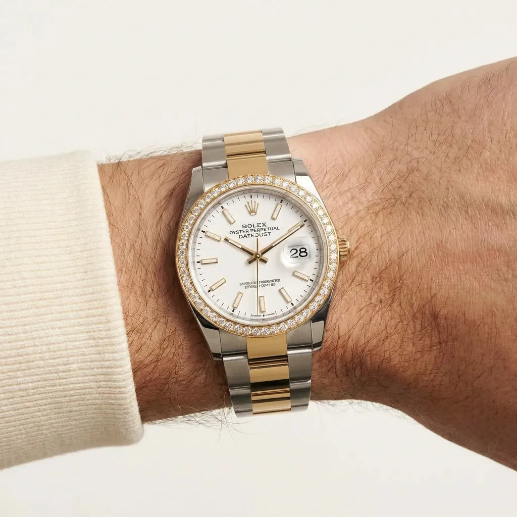 Datejust White Dial Men’s Timepiece
