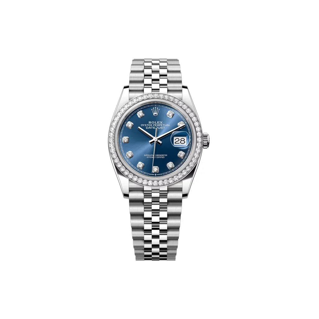 Datejust Women’s Watch With Blue Diamond Dial