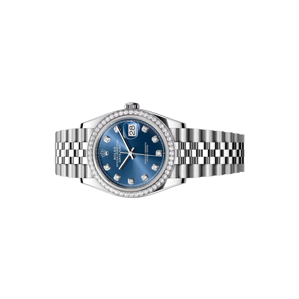 Datejust Women’s Watch With Blue Diamond Dial