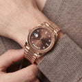 Day-Date Automatic Watch With Diamond Dial Detail