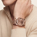 Day-Date Automatic Watch With Fluted Bezel Profile
