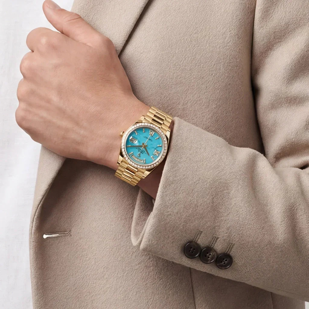 Day-Date Turquoise Dial President Watch