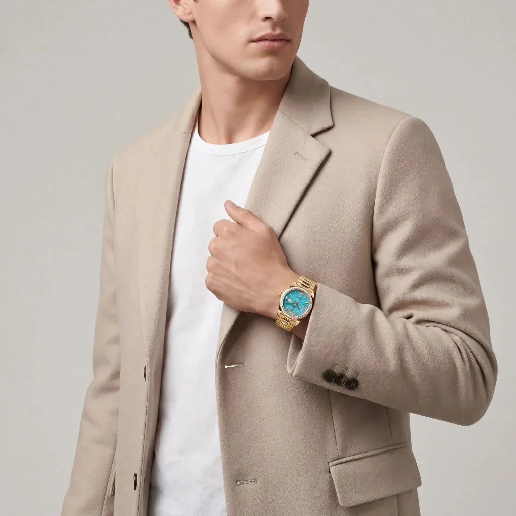 Day-Date Turquoise Dial President Watch