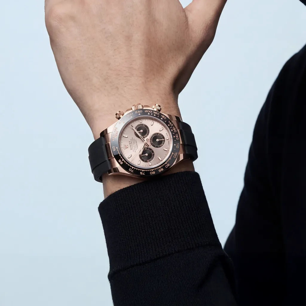 Daytona Automatic Chronograph Men’s Watch With Rubber Strap