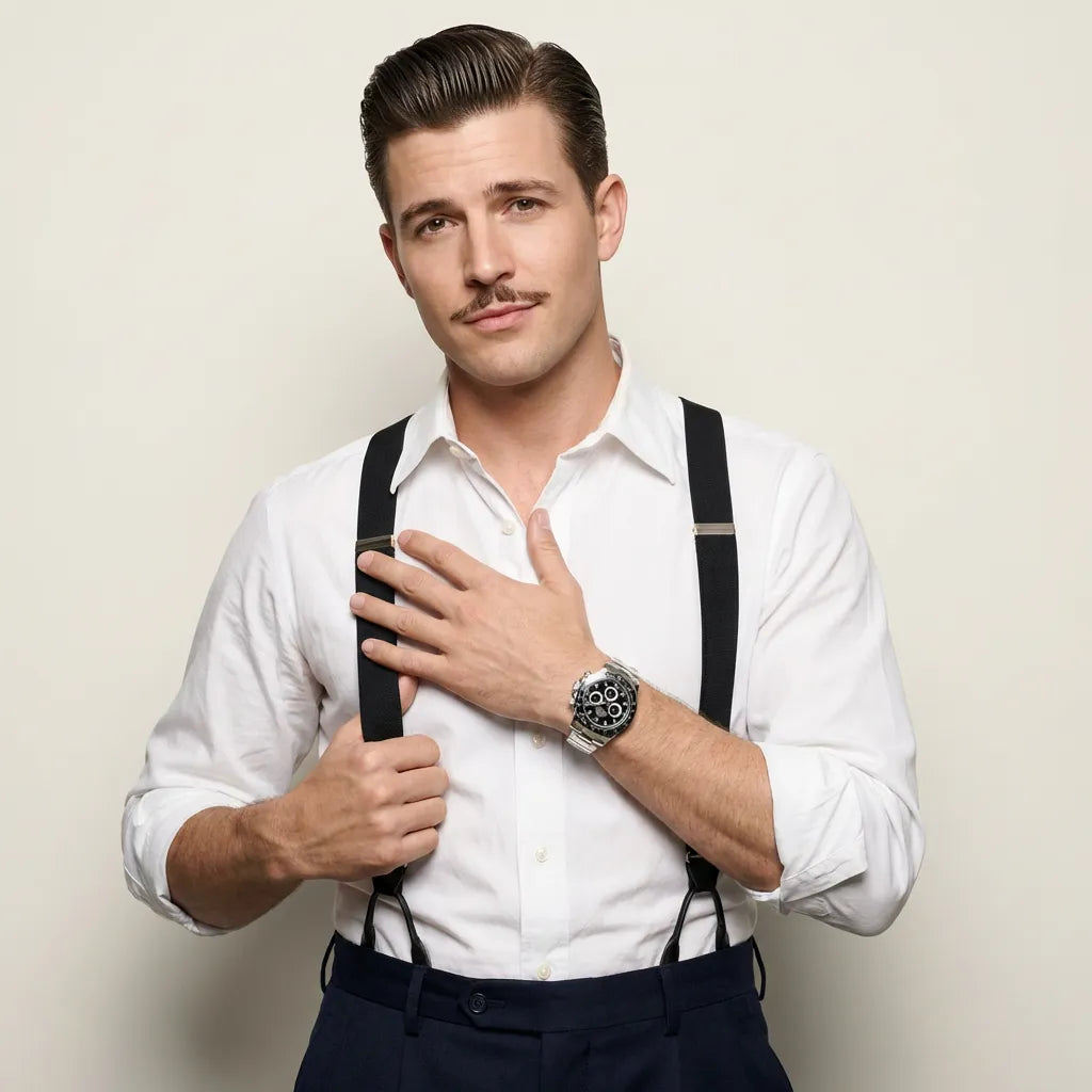 Daytona Black Dial Mens Watch