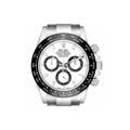 Daytona Ceramic Bezel White Panda Dial Mens Watch