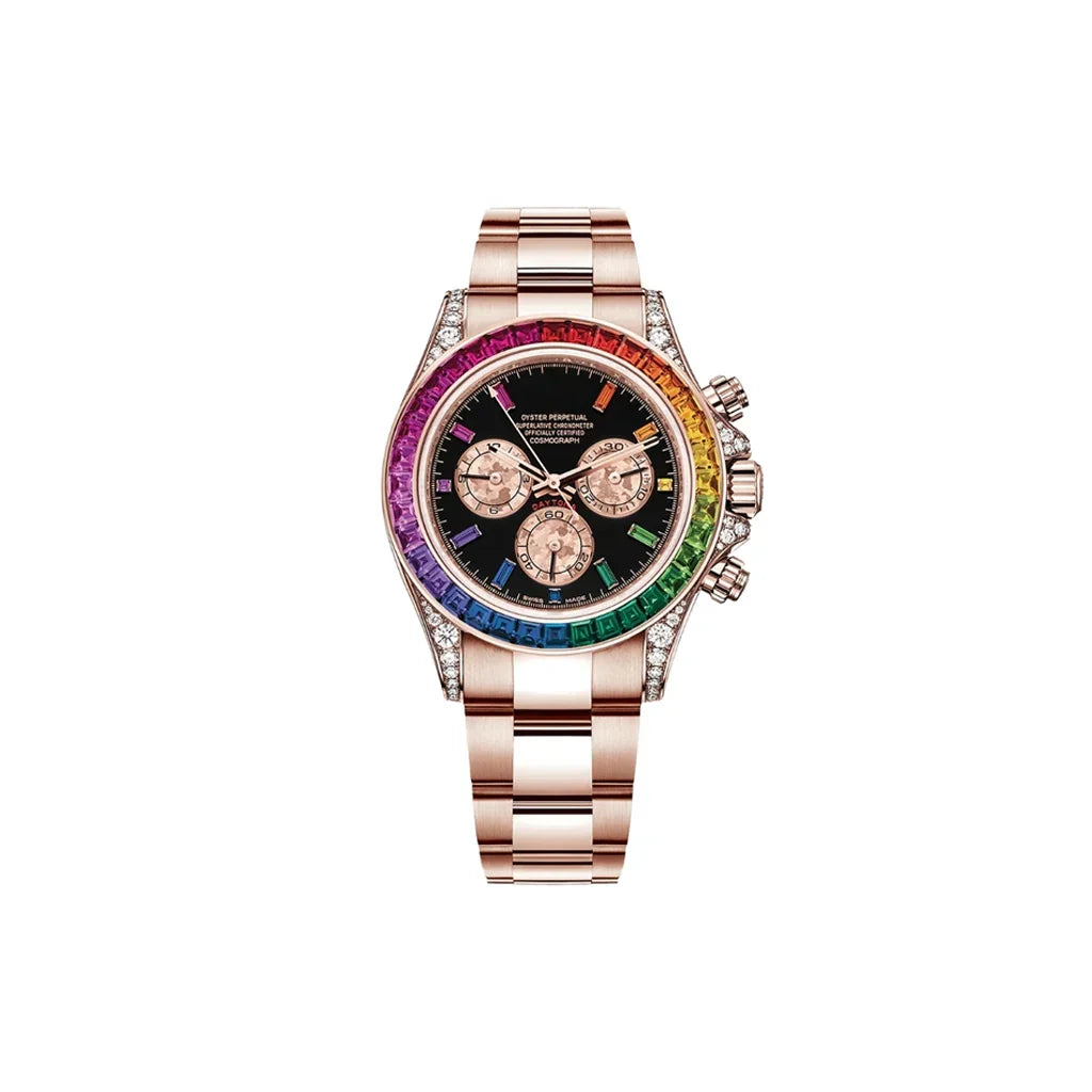Daytona Rainbow Black Dial Watch