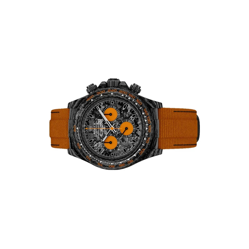 Diw Daytona Carbon Orange Edition Oyster Black